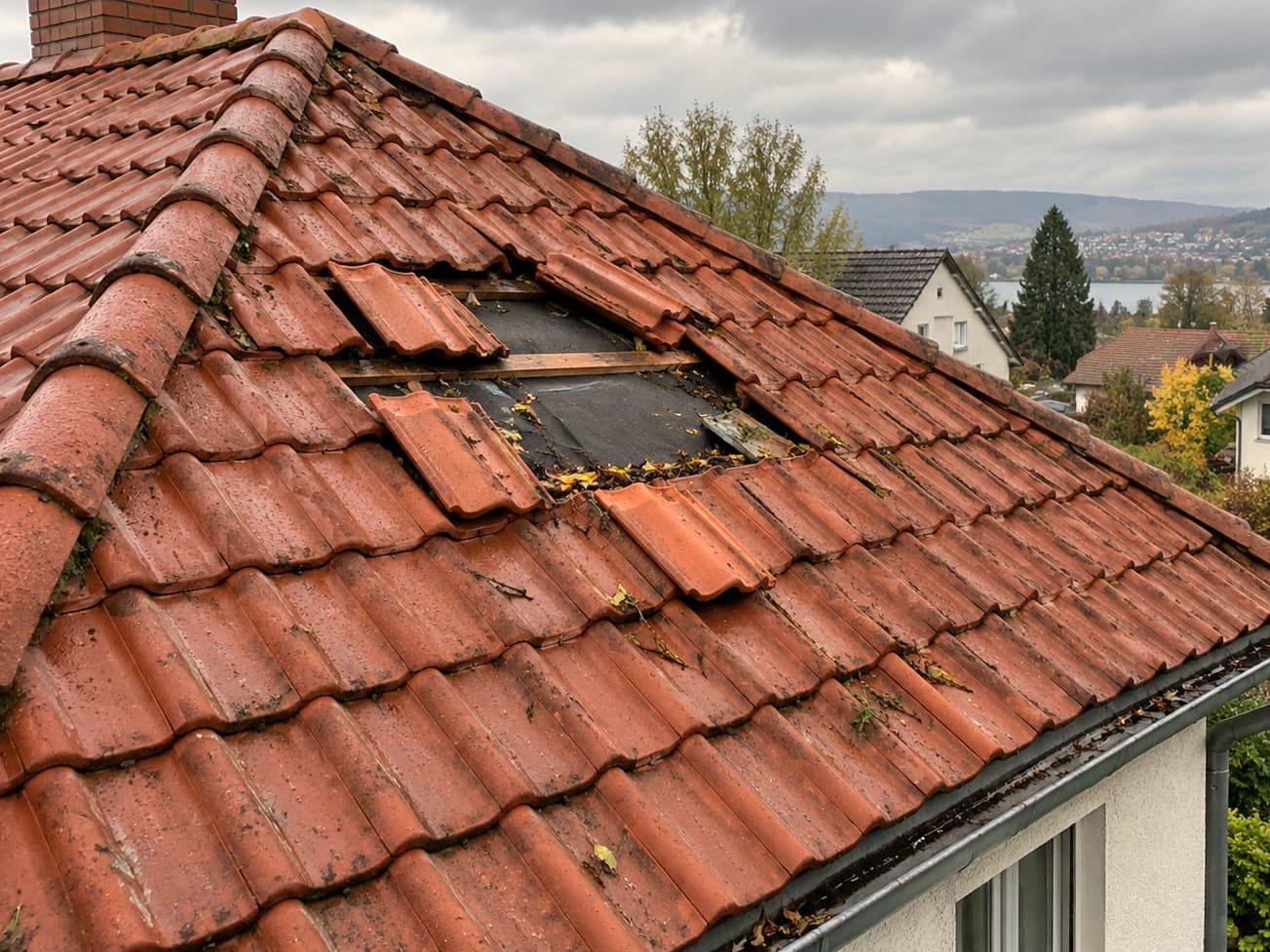Krov nakon bure i nevremena - Krovopokrivač Split